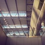 Falso techo aeropuerto