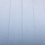 Fachada metalica perforacion degradado